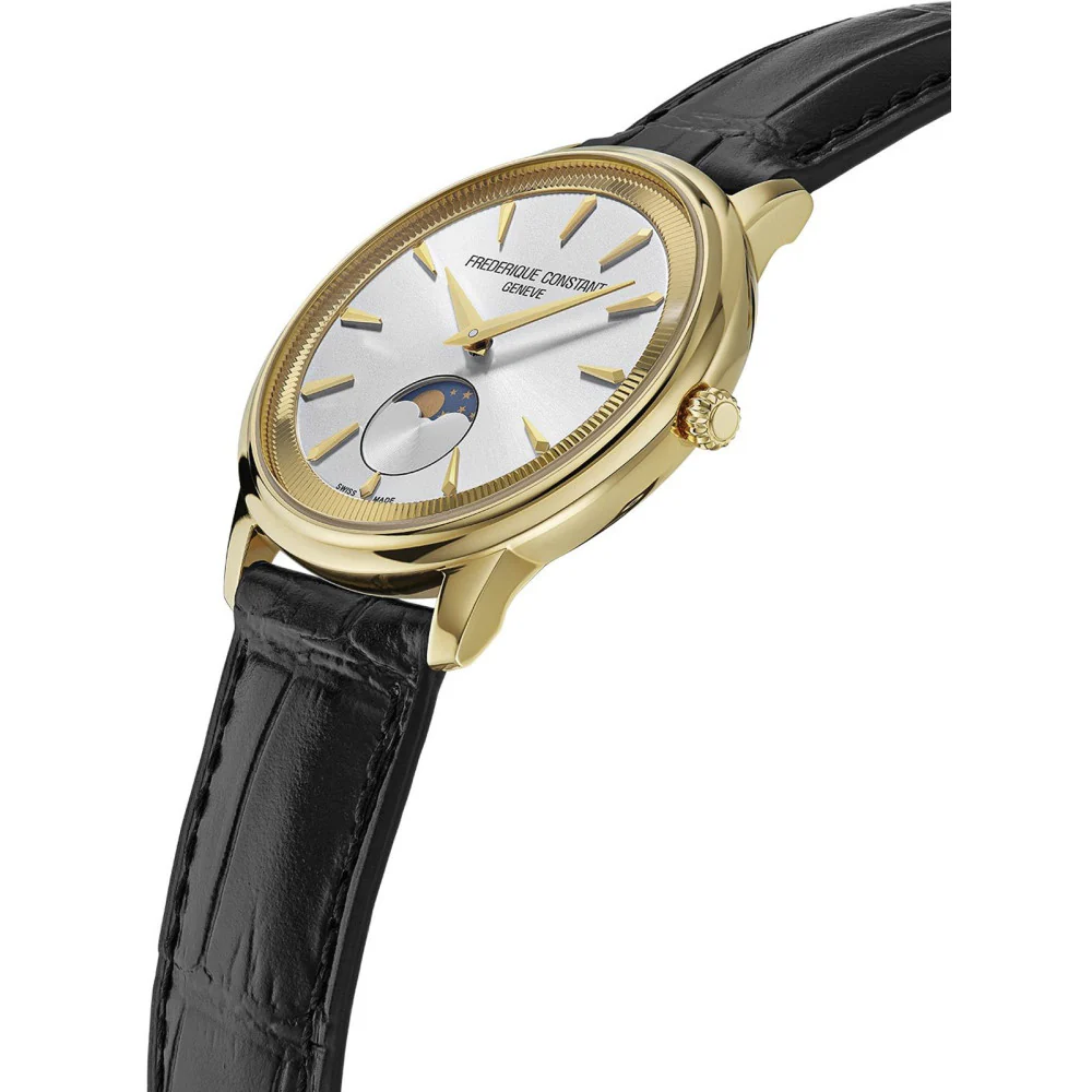 Frederique Constant FC-206S3S5 Classics Quartz Moneta Moonphase Men's Watch - Image 4