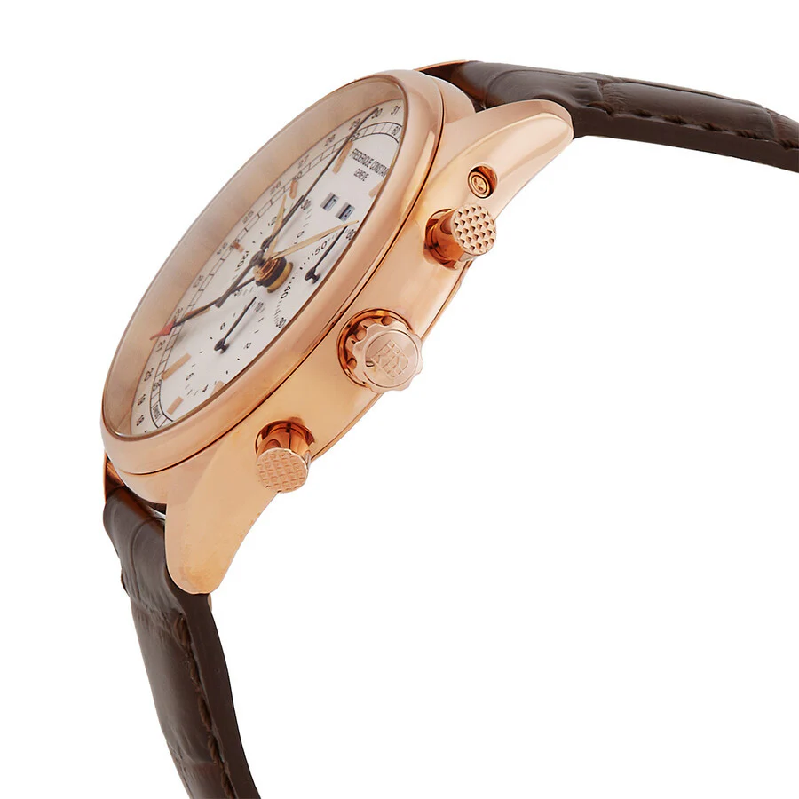 Frederique Constant FC-296SW5B4 Classics Quartz Classics Quartz Chronograph Triple Calendar Men's Watch - Image 4