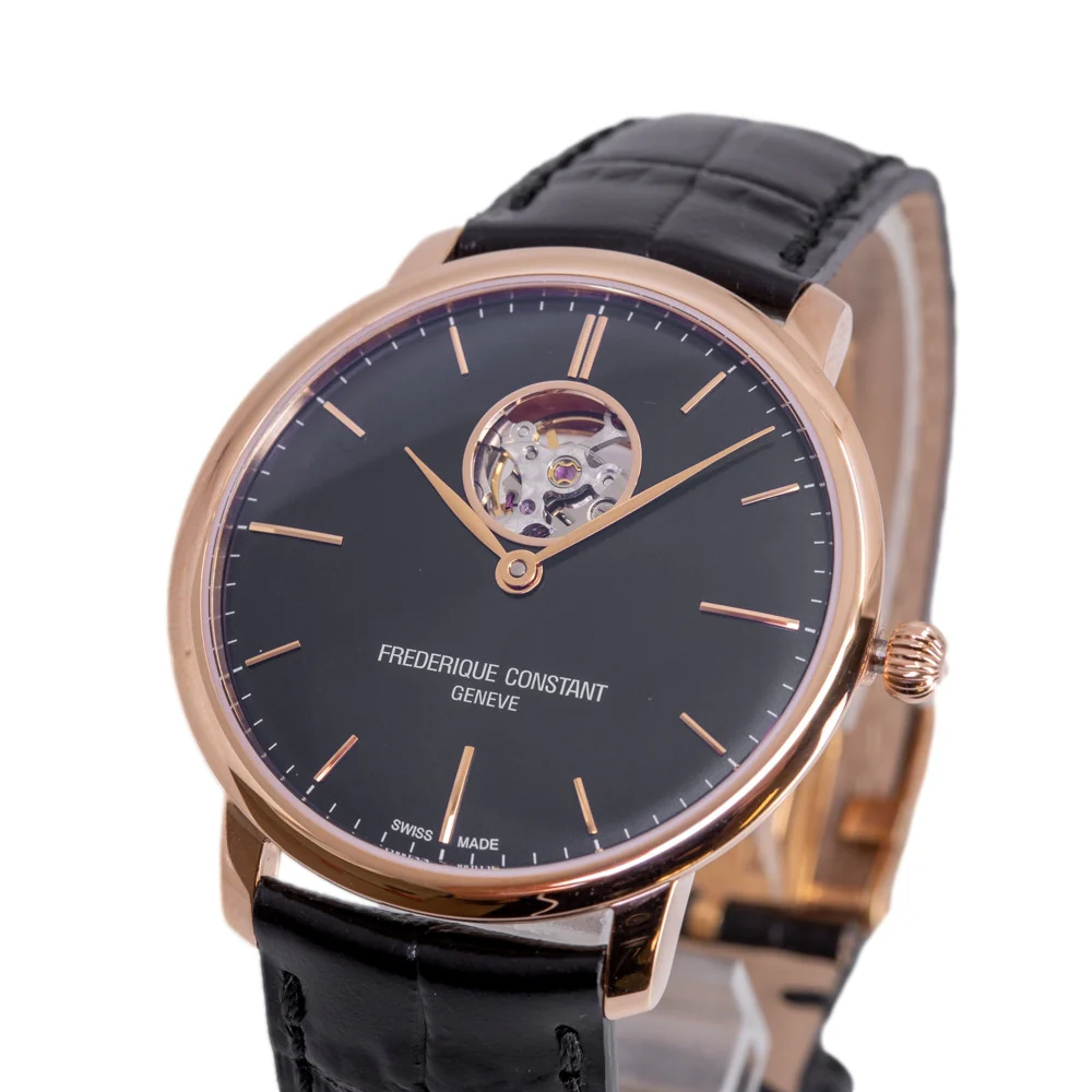 Frederique Constant FC-312B4S4 Slimline Automatic Heart Beat Automatic Men's Watch - Image 4