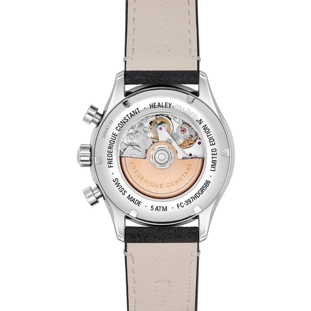Frederique Constant FC-397HDGR5B6 Vintage Rally Automatic Healey Chronograph Men's Watch - Image 2