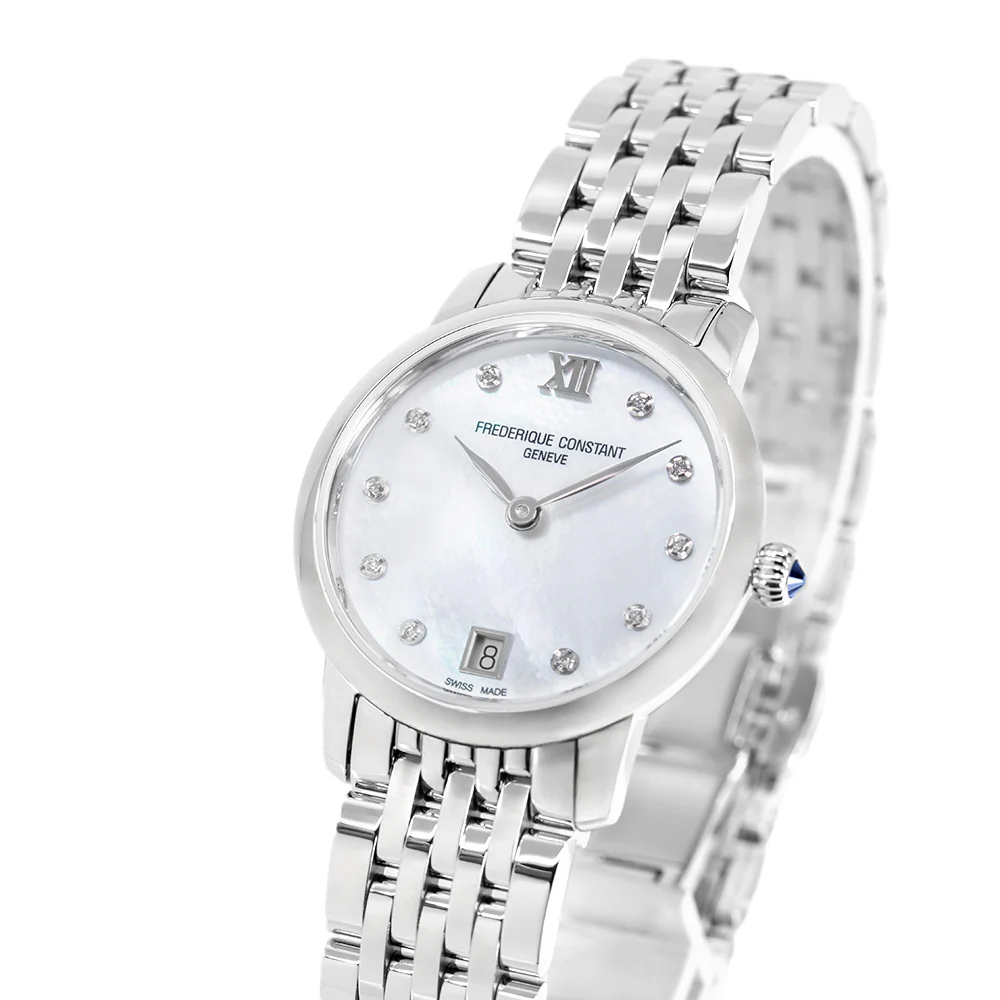 Frederique Constant Women's FC-220MPWD1S26B Slimline Quartz - Image 10
