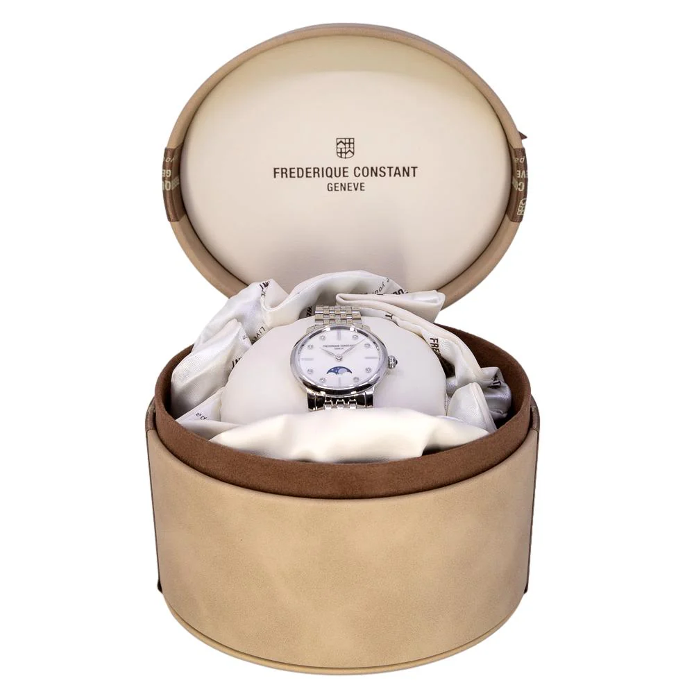 Frederique Constant Women's FC-206MPWD1S6B Slimline Quartz - Image 7