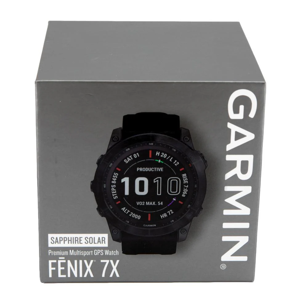 Garmin 010-02541-23 fēnix® 7X – Sapphire Solar Edition Solar Men's Watch - Image 5