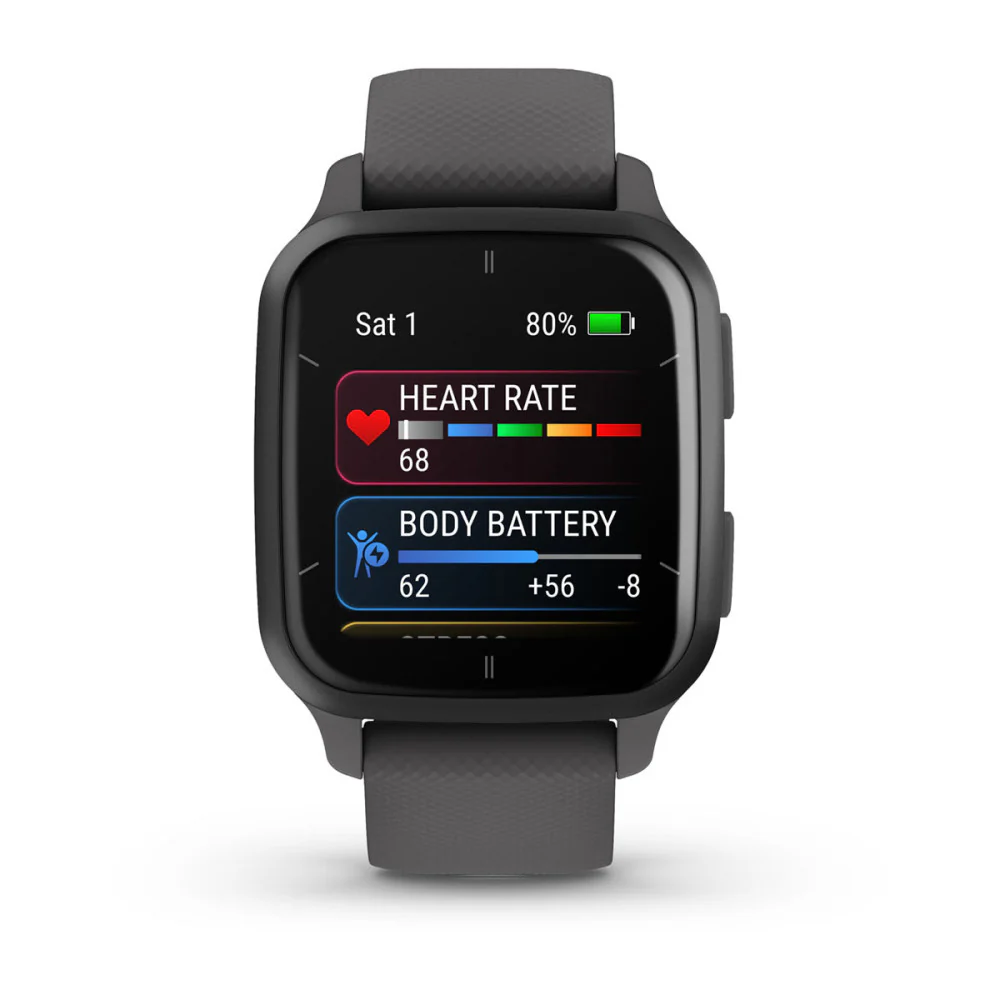 Garmin 010-02701-10 Venu® Sq 2 Quartz Men's Watch - Image 2