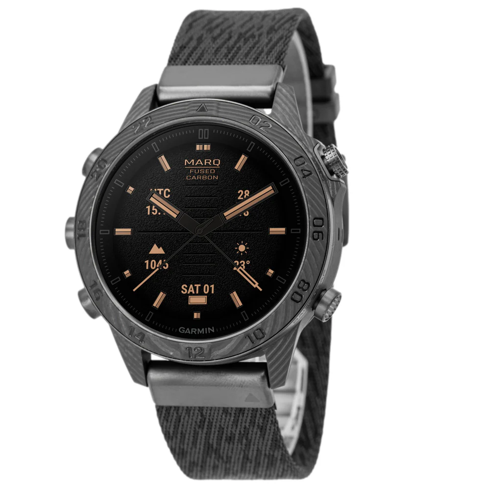 Garmin 010-02722-01 MARQ® Commander (Gen 2) - Carbon Edition Smartwatch Men's Watch