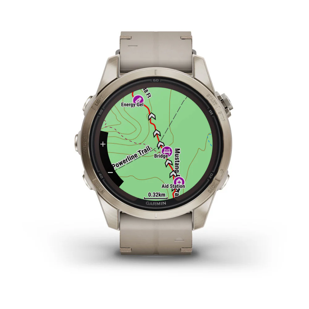Garmin 010-02776-30 fēnix® 7S Pro – Sapphire Solar Edition Digital Men's Watch - Image 3