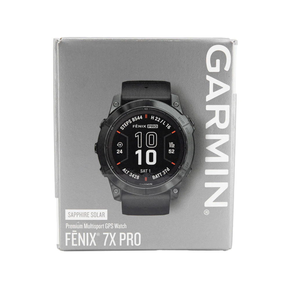 Garmin 010-02778-11 fēnix® 7X Pro – Sapphire Solar Edition Solar Men's Watch - Image 6