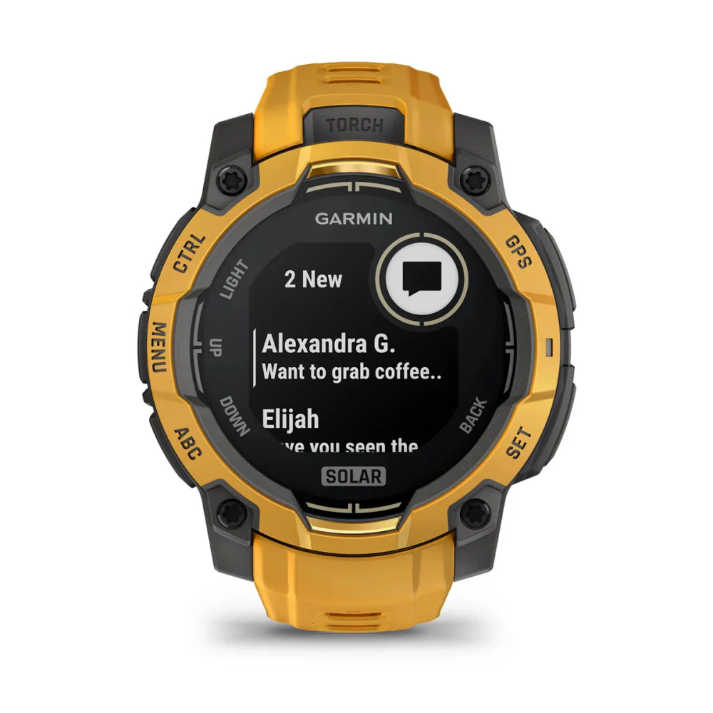 Garmin 010-02934-02 Instinct® 3 – 45 mm, Solar Quartz Men's Watch - Image 3