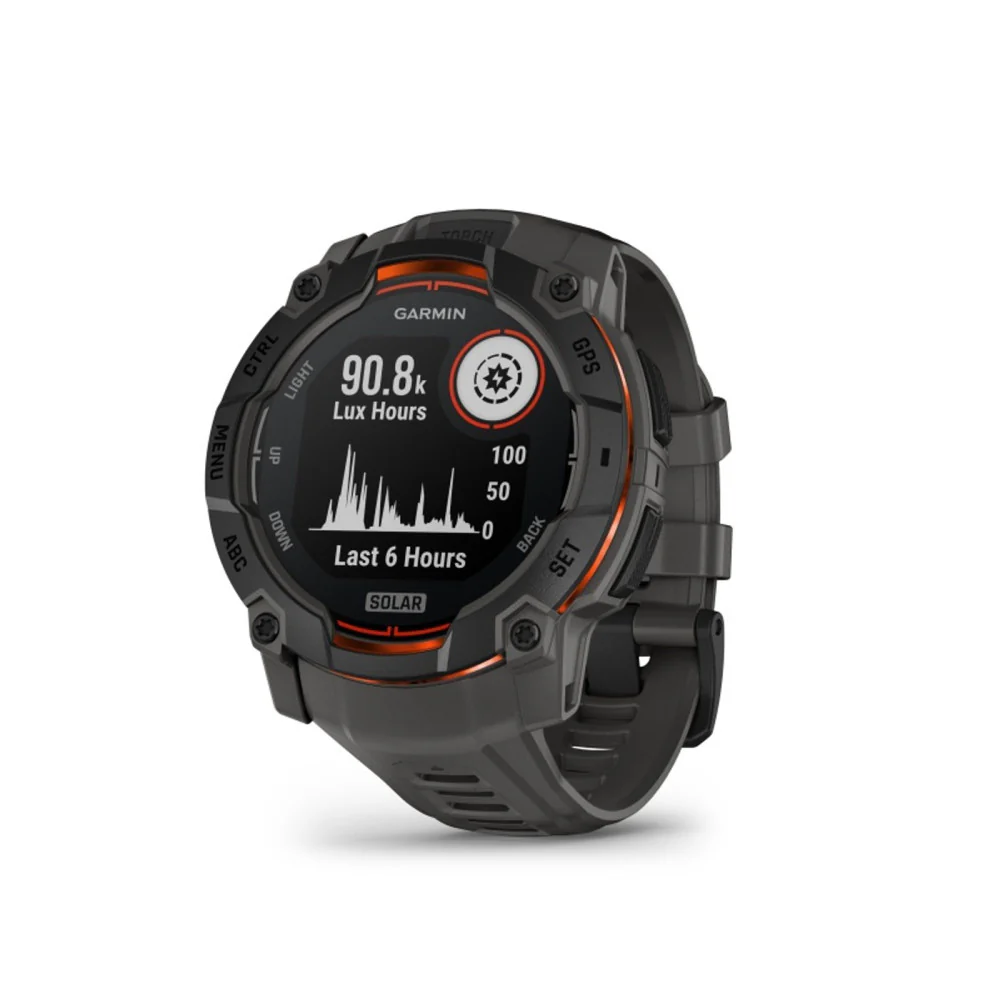 Garmin 010-02935-00 Instinct® 3 – 50 mm, Solar Quartz Men's Watch - Image 3