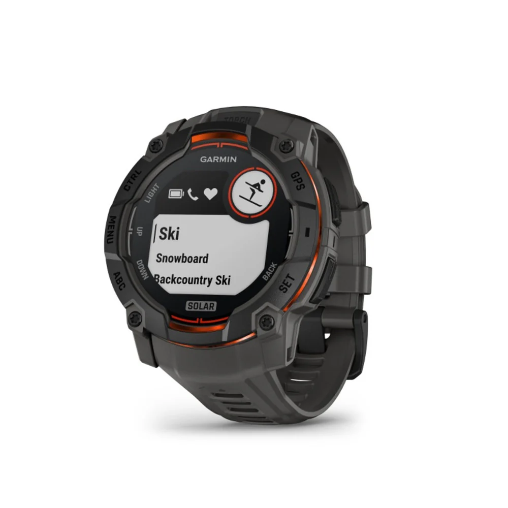 Garmin 010-02935-00 Instinct® 3 – 50 mm, Solar Quartz Men's Watch - Image 4