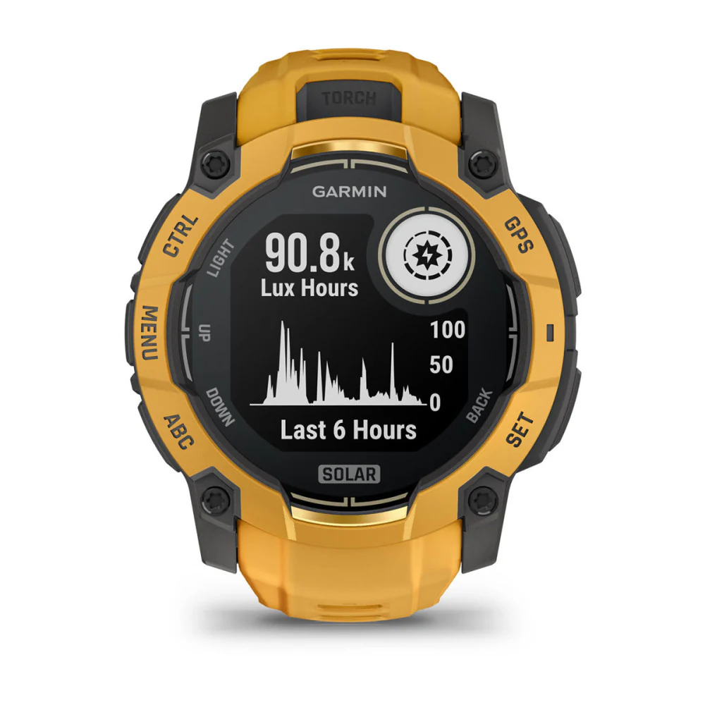 Garmin 010-02935-02 Instinct® 3 – 50 mm, Solar Quartz Men's Watch Limited Ed. - Image 2