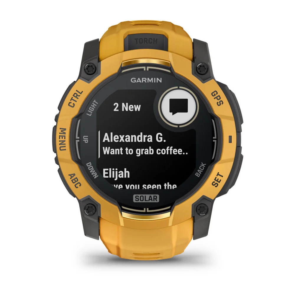 Garmin 010-02935-02 Instinct® 3 – 50 mm, Solar Quartz Men's Watch Limited Ed. - Image 3