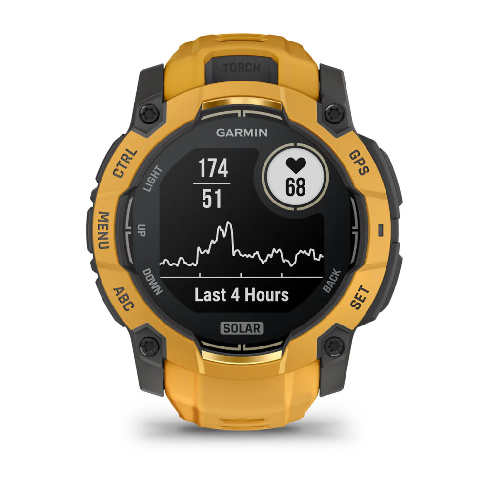 Garmin 010-02935-02 Instinct® 3 – 50 mm, Solar Quartz Men's Watch Limited Ed. - Image 5