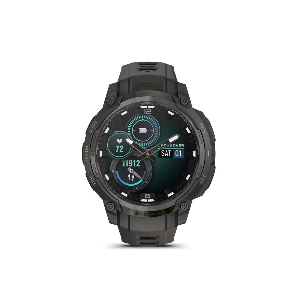 Garmin 010-03398-00 Instinct® Crossover AMOLED Quartz Men's Watch - Image 2