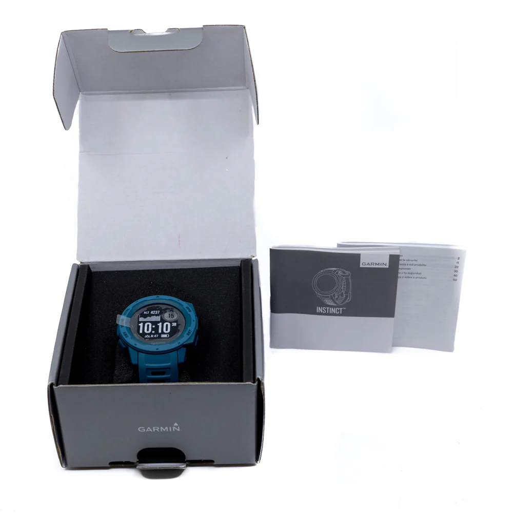 Garmin Unisex 010-02064-04 Instinct™ Lakeside Blue Watch - Image 12