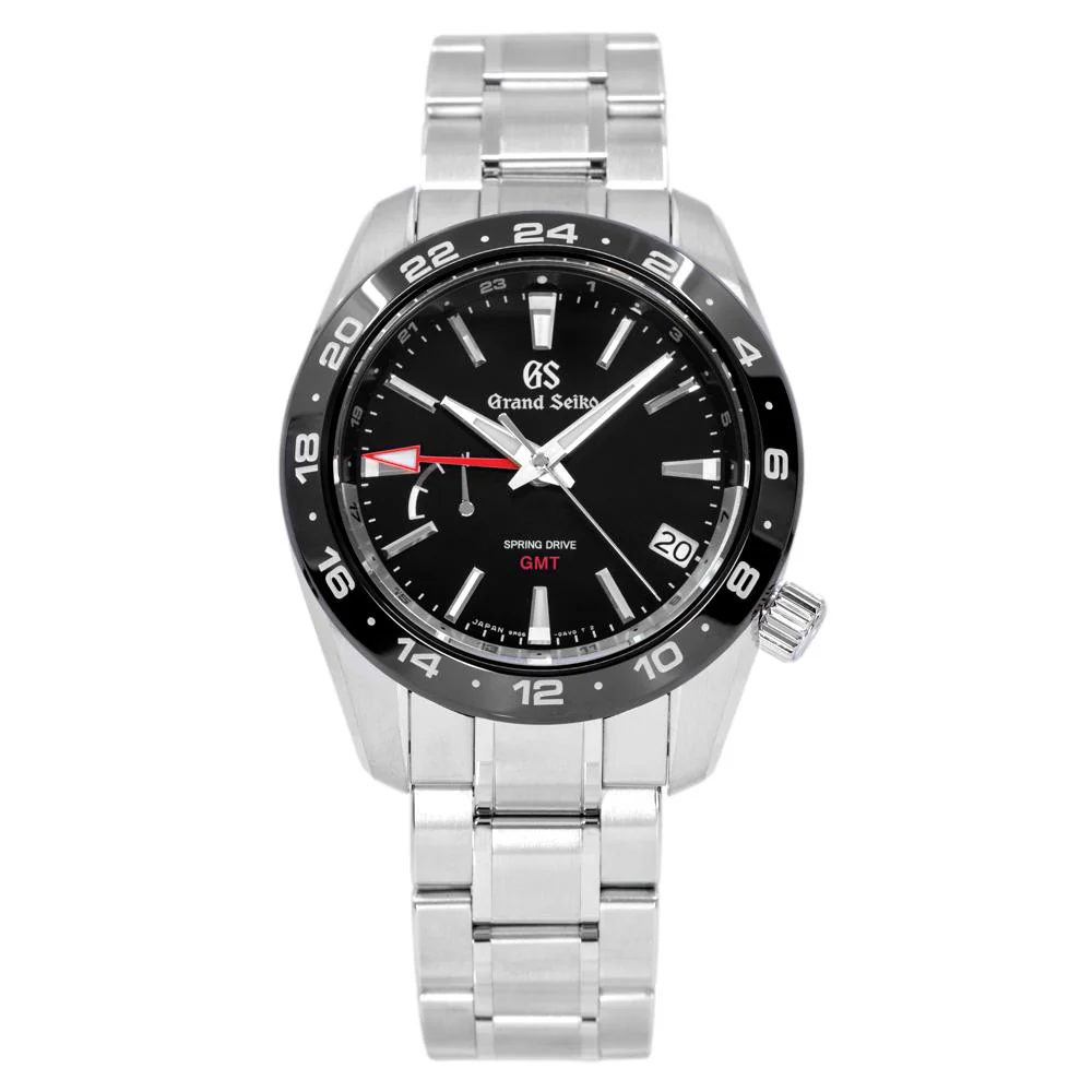 Grand Seiko Men's SBGE253G Sport Black Dial GMT Watch - Image 2