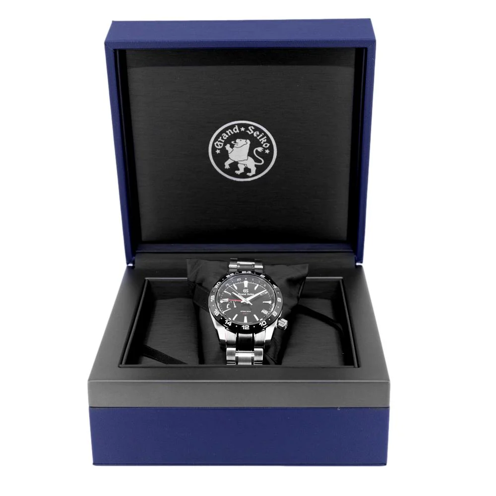 Grand Seiko Men's SBGE253G Sport Black Dial GMT Watch - Image 7