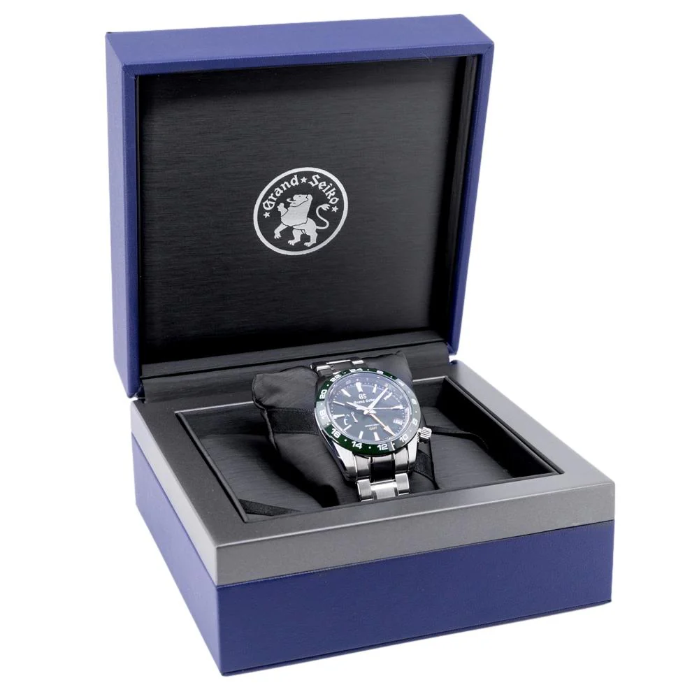 Grand Seiko Men's SBGE257G Sport GMT Green Dial Watch - Image 8