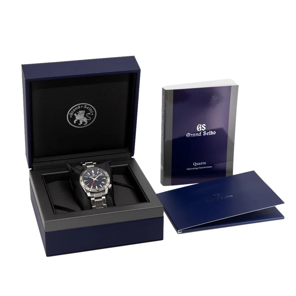 Grand Seiko Men's SBGN029 Sport GMT Blue Dial Watch - Image 11