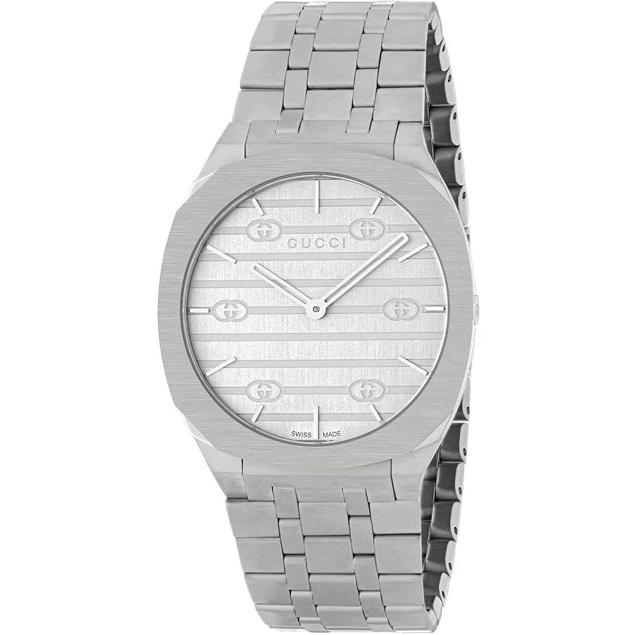 Gucci YA163402 25H Quartz Men's Watch