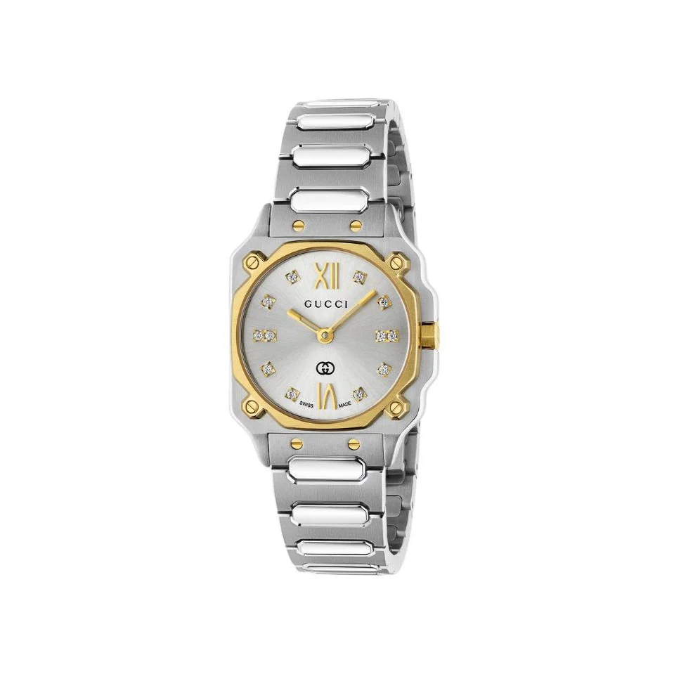 Gucci YA166503 G-Flat Quartz Woman's Watch