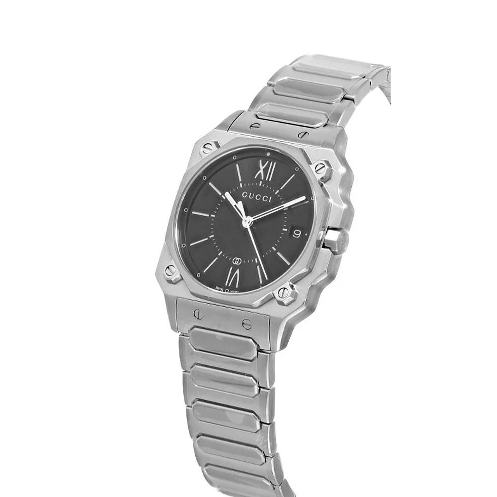 Gucci YA166505 G-Flat Quartz Men's Watch - Image 3