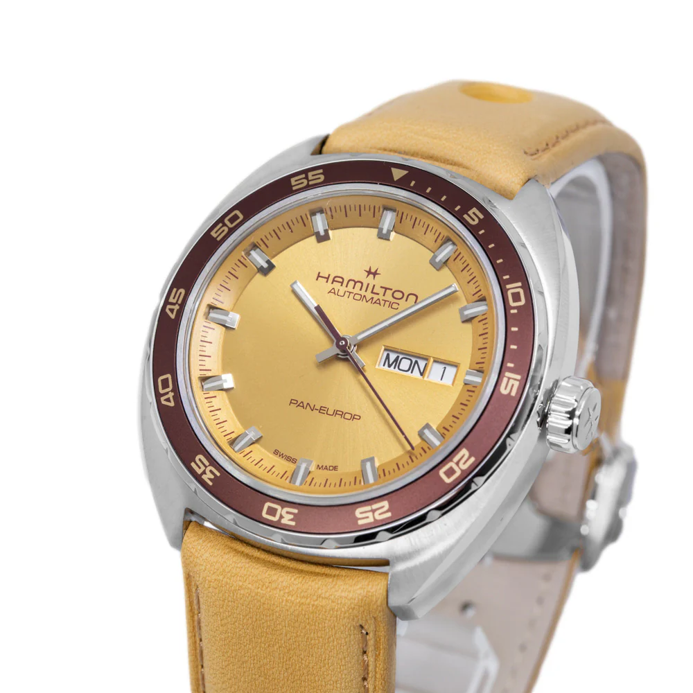 Hamilton H35435820 American Classic Pan Europ + Extra Strap - Image 6