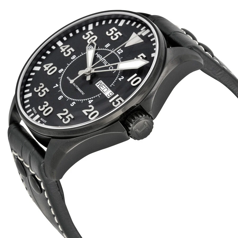 Hamilton H64785835 Khaki Aviation Automatic Men's Watch - Image 4