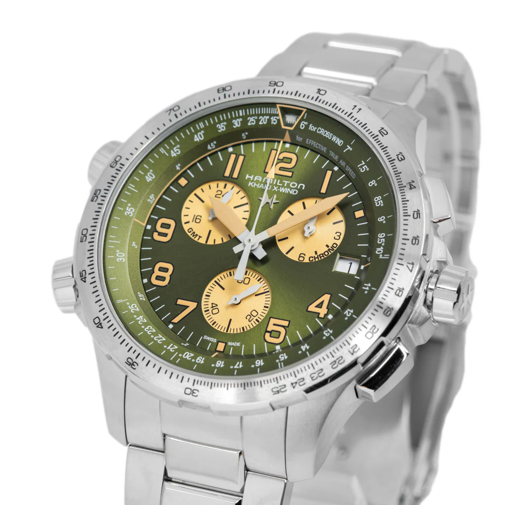 Hamilton H77932160 Khaki Aviation X-Wind GMT Quartz - Image 10