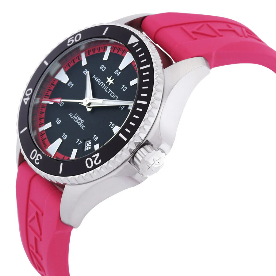 Hamilton H82395330 Khaki Navy Automatic Men's Watch - Image 4