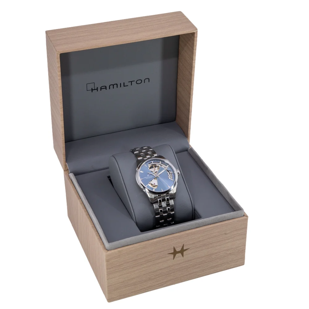 Hamilton Ladies H32215140 Open Heart Blue Dial Watch - Image 9