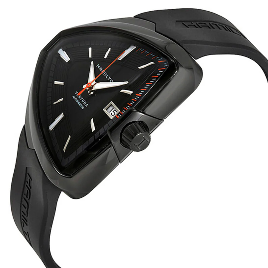 Hamilton Men's H24585331 Ventura Elvis80 Black PVD Watch - Image 3