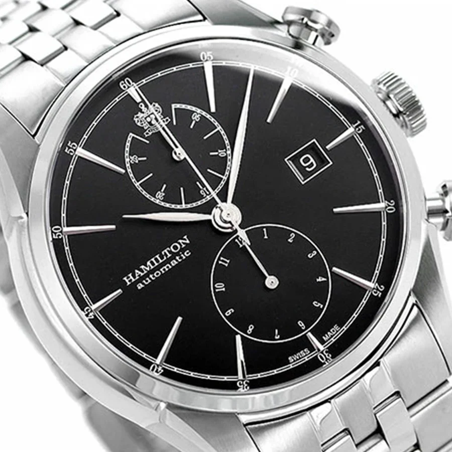 Hamilton Men's H32416131 Spirit Of Liberty Chronograph Watch - Image 2