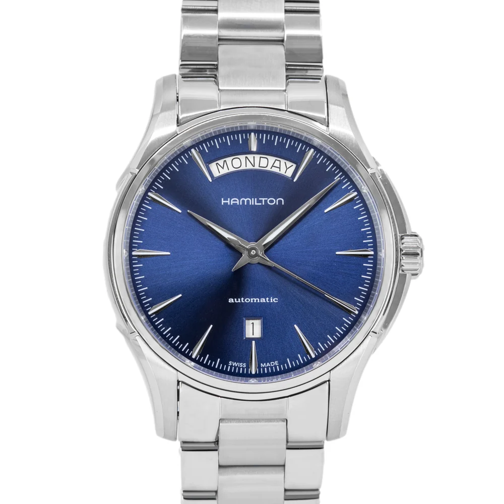 Hamilton Men's H32505141 Jazzmaster Blue Dial Automatic - Image 2