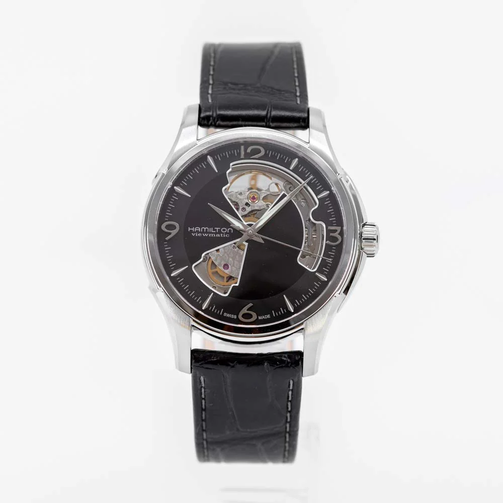 Hamilton Men's H32565735 Jazzmaster Open Heart Watch - Image 11