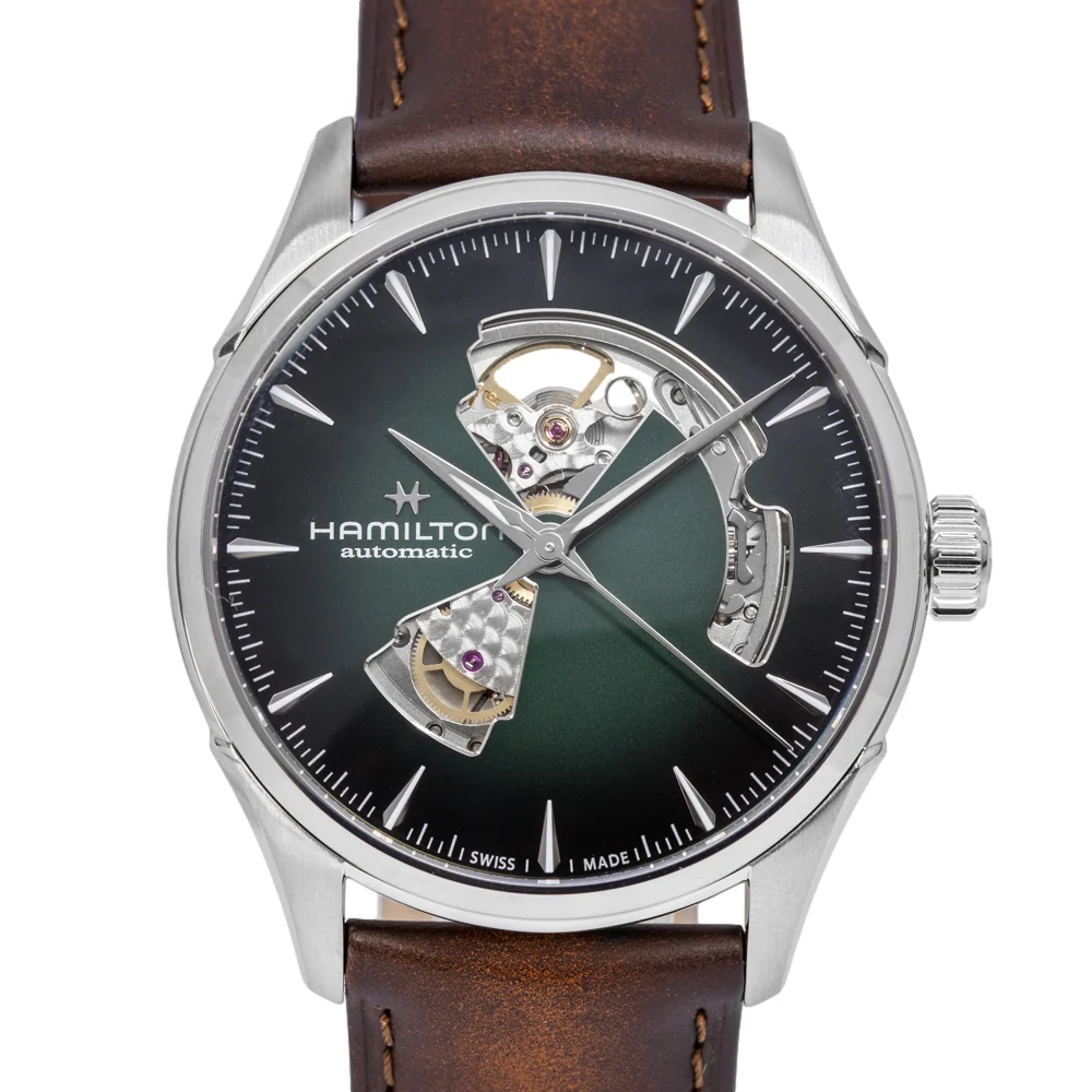 Hamilton Men's H32705560 Jazzmaster Open Heart 42mm Auto - Image 2