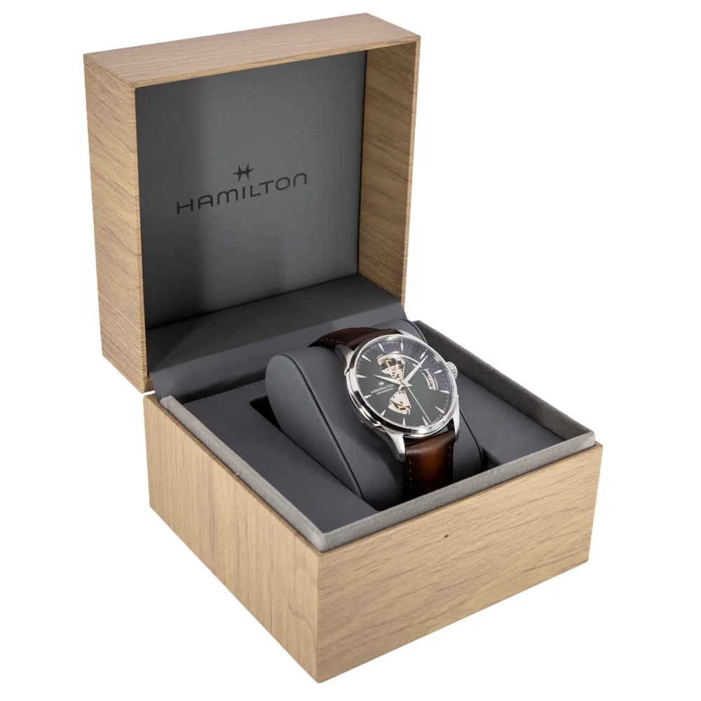Hamilton Men's H32705560 Jazzmaster Open Heart 42mm Auto - Image 9