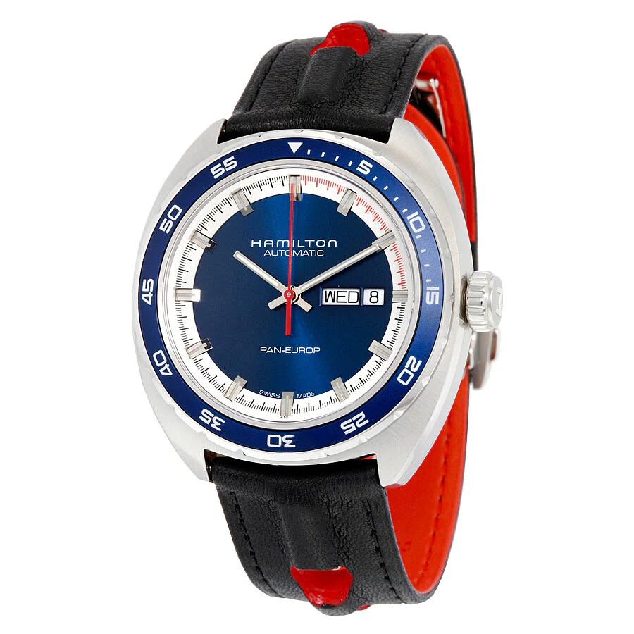 Hamilton Men's H35405741 Pan Europ Day Date Watch - Image 6