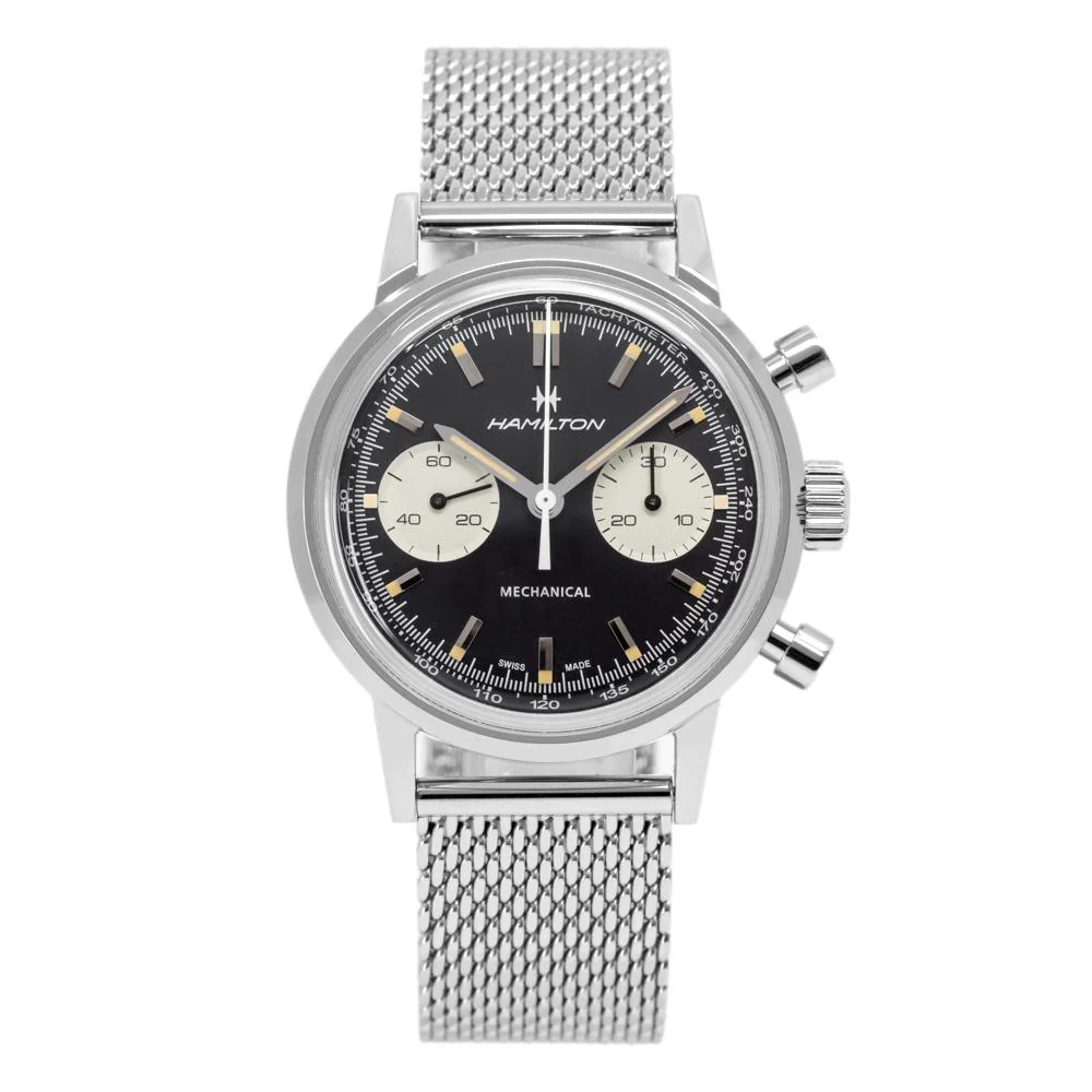 Hamilton Men's H38429130 Intra-Matic Chrono Watch - Image 2