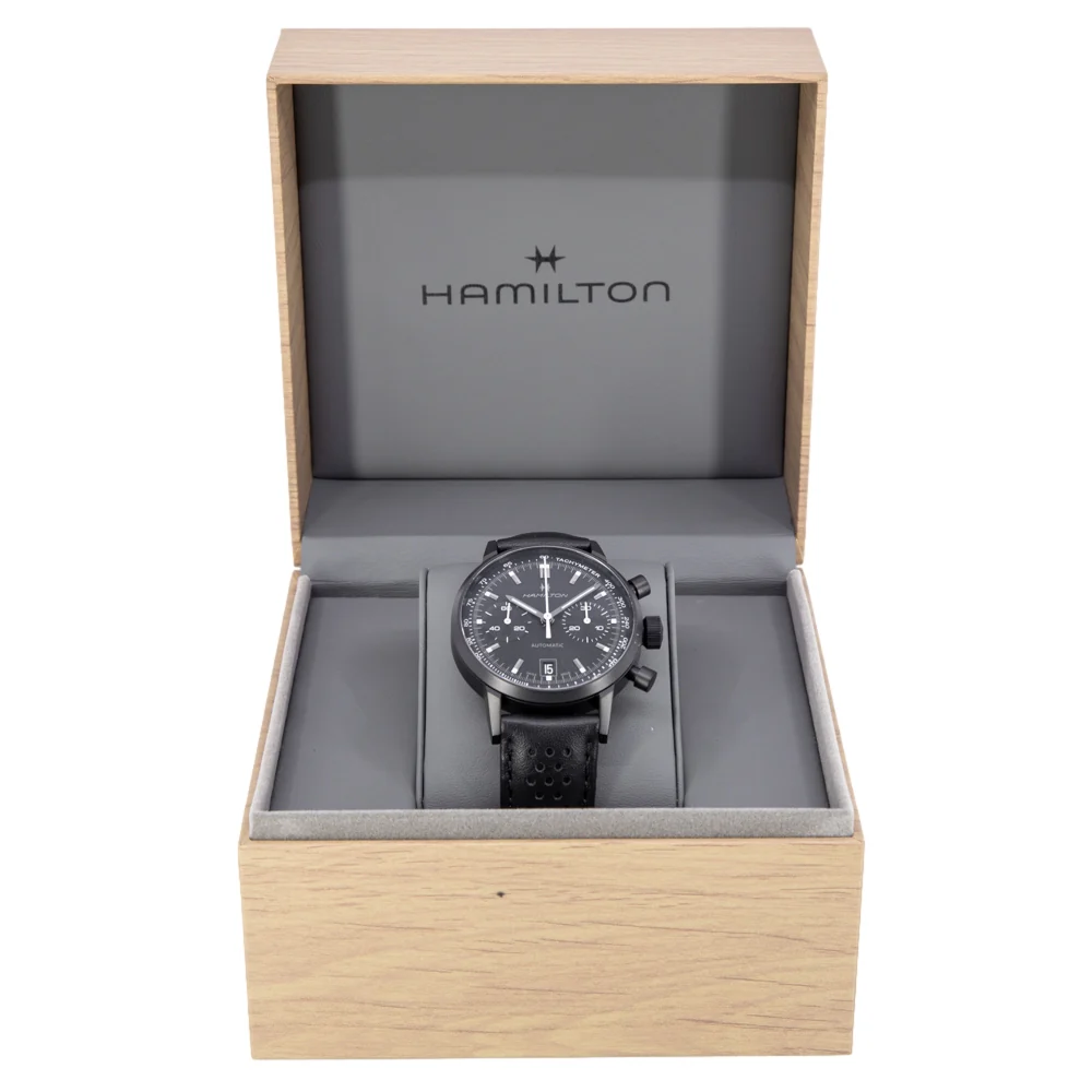 Hamilton Men's H38446730 American Classic Intra-Matic Chrono - Image 8