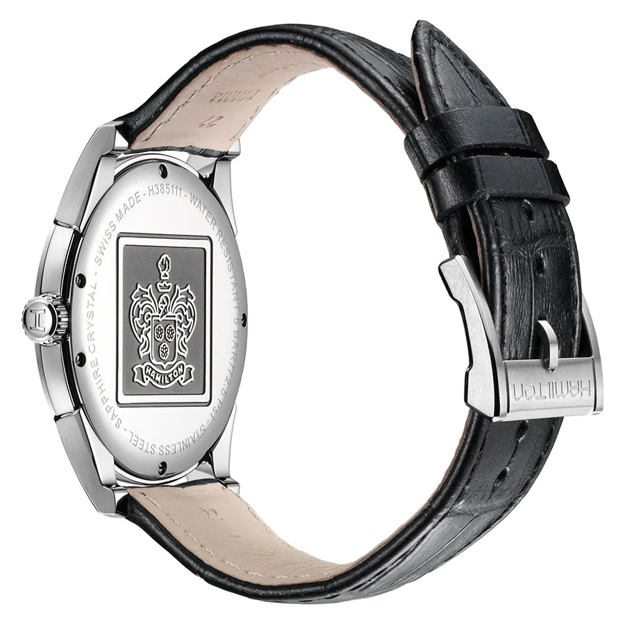 Hamilton Men's H38511743 Jazzmaster Thinline Blue Dial Watch - Image 4