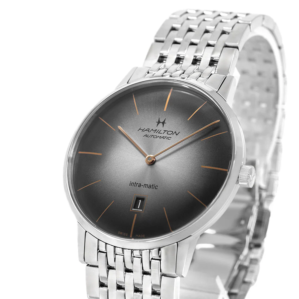 Hamilton Men's H38755181 American Classic Intra-Matic Auto - Image 10