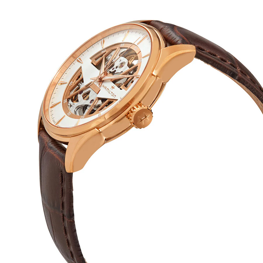 Hamilton Men's H42505510 Jazzmaster Skeleton Auto Watch - Image 4