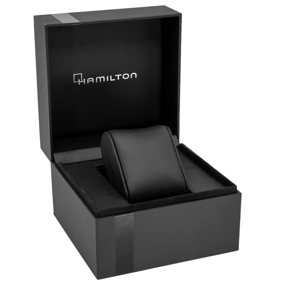 Hamilton Men's H42535130 Jazzmaster Black Dial Watch - Image 8