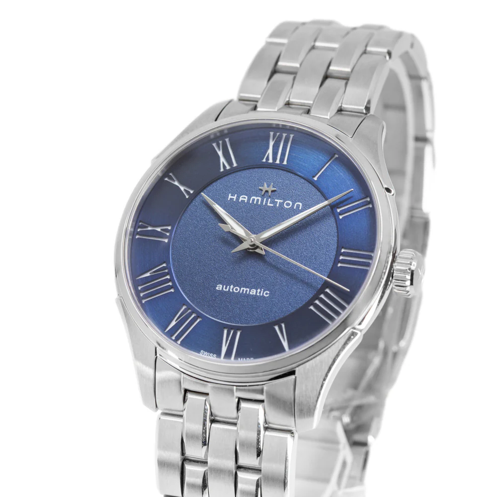 Hamilton Men's H42535140 Jazzmaster Blue Dial Watch - Image 10