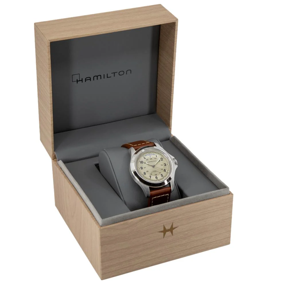 Hamilton Men's H64455523 Khaki Field King Auto Watch - Image 9