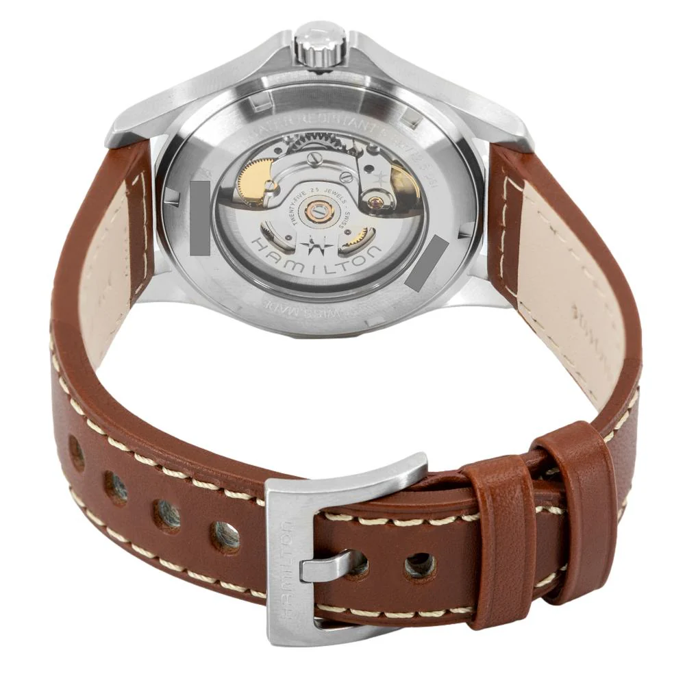 Hamilton Men's H64455533 Khaki King Auto Watch - Image 4