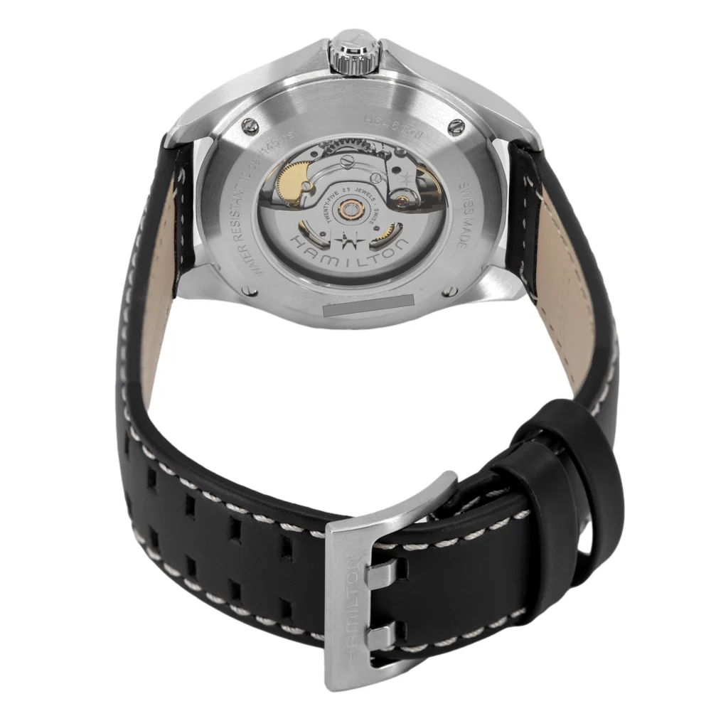 Hamilton Men's H64615735 Khaki Aviation Pilot Day Date Watch - Image 5