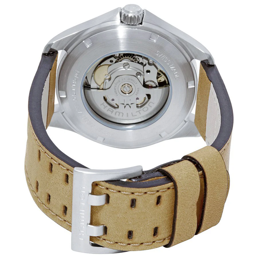 Hamilton Men's H64645531 Khaki Pilot Day Date Auto Watch - Image 4