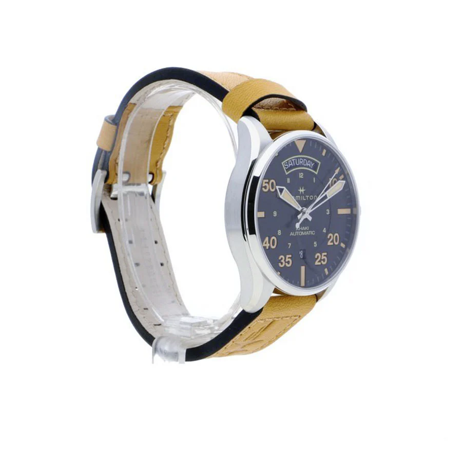 Hamilton Men's H64645531 Khaki Pilot Day Date Auto Watch - Image 7